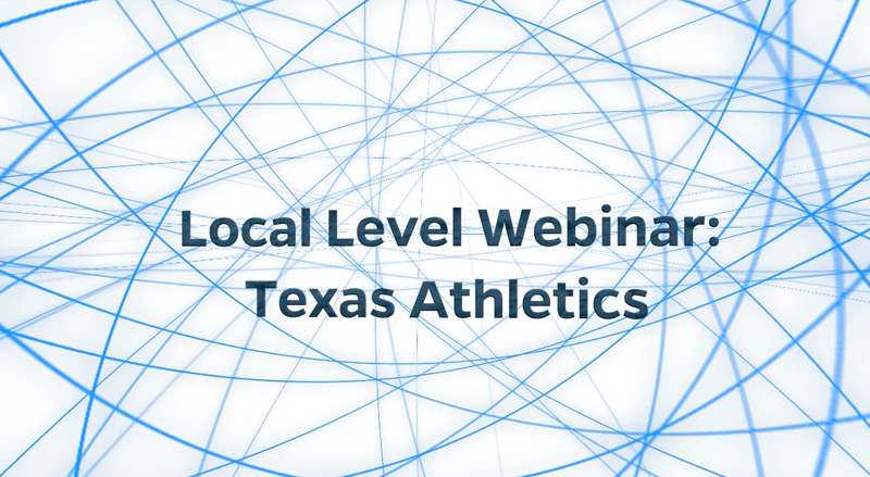 Local Level Events: Texas Athletics