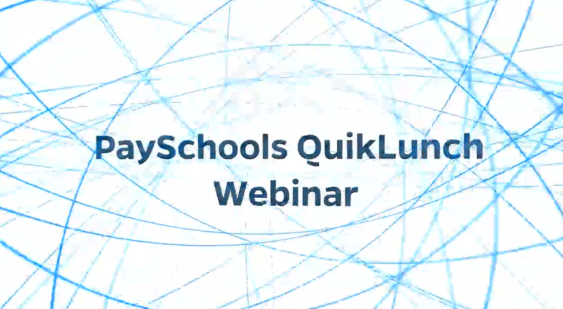 QuikLunch Educational Webinar
